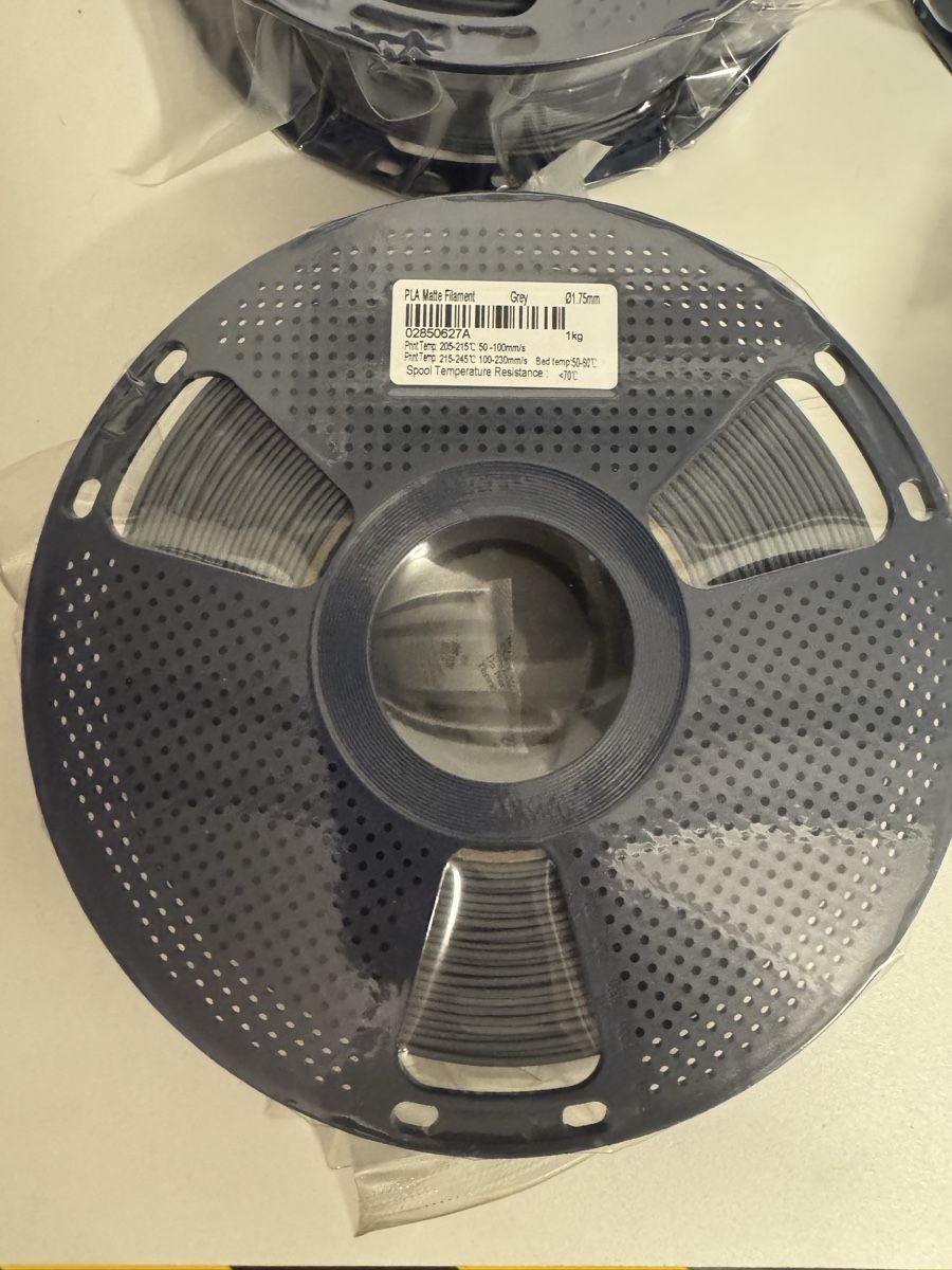 Stampanti 3D: Sunlu PLA Filament Grau Grey Matte 3D Druck – Nuovo (secondo la descrizione) da Emmetten venduto da Punisher69