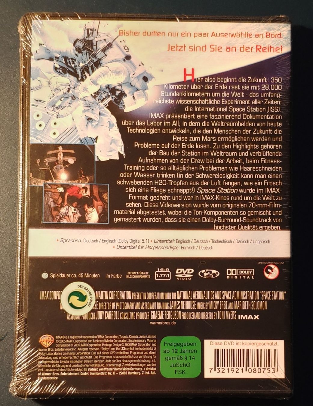 Alle DVDs: 4 DVD Space: Weltraum / Space Station / Delta / Sonnensystem – Gebraucht aus Volketswil von Spacepanda 4