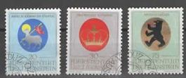 Liechtenstein 1970 Satz Patronatsherren II Nr. 470- 472 ET(1