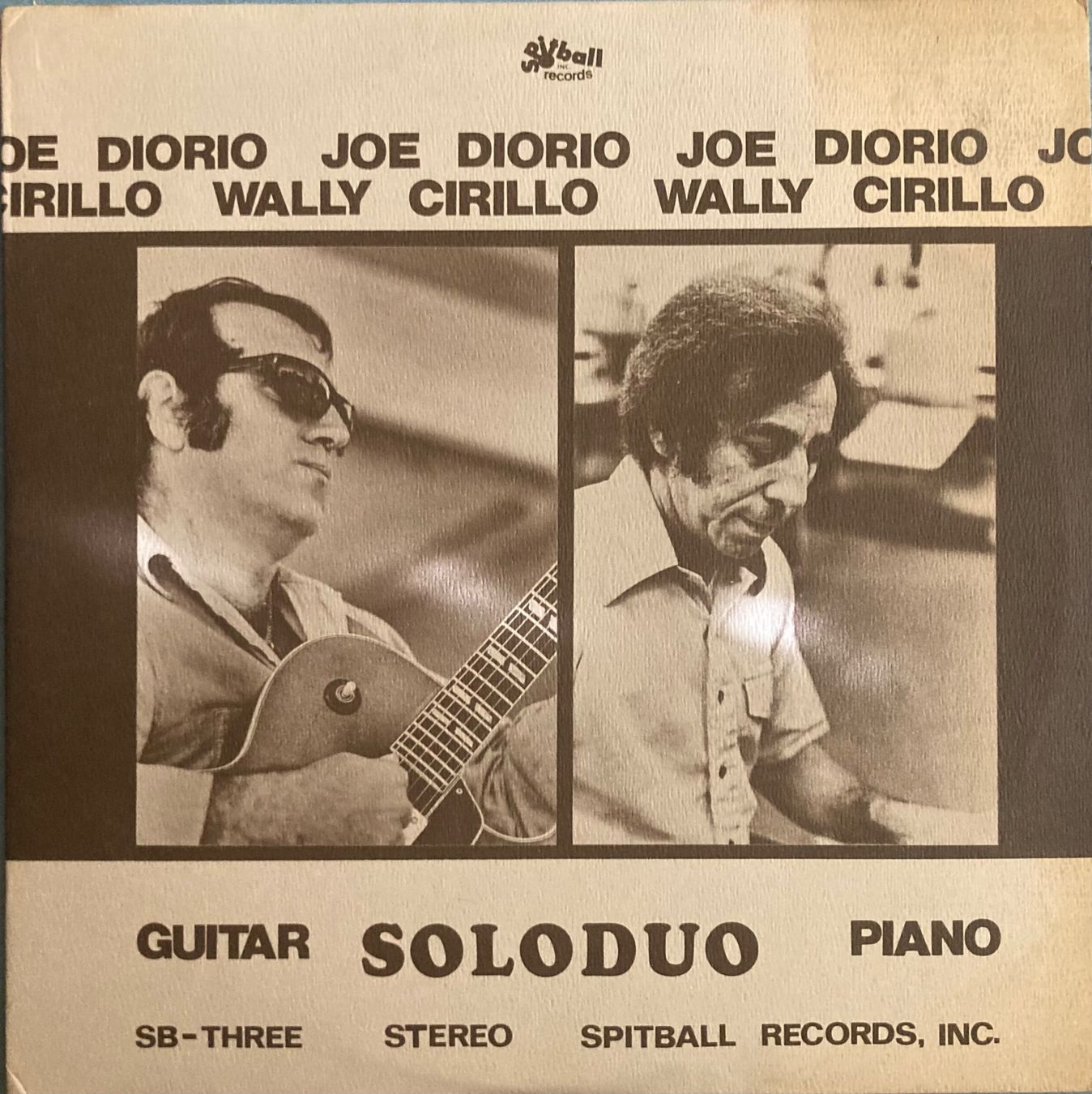 Dischi in vinile: JOE DORIO / WALLY CIRILLO - SOLODUO – Usato da Poliez-Pittet venduto da Newtown-Records