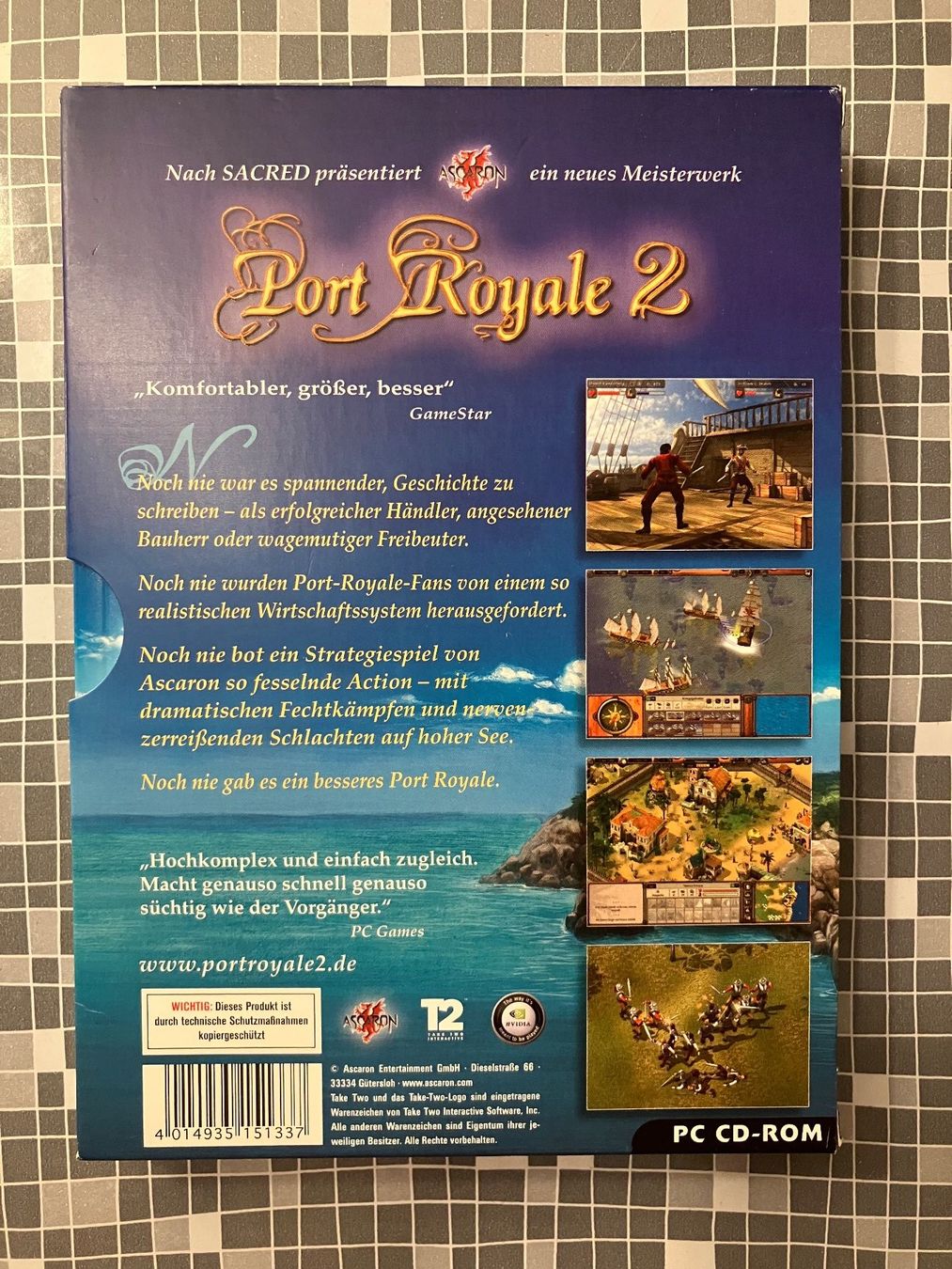 Giochi: Port Royale 2 - PC (2004, deutsch) – Usato da Winkel venduto da Asdas87 1