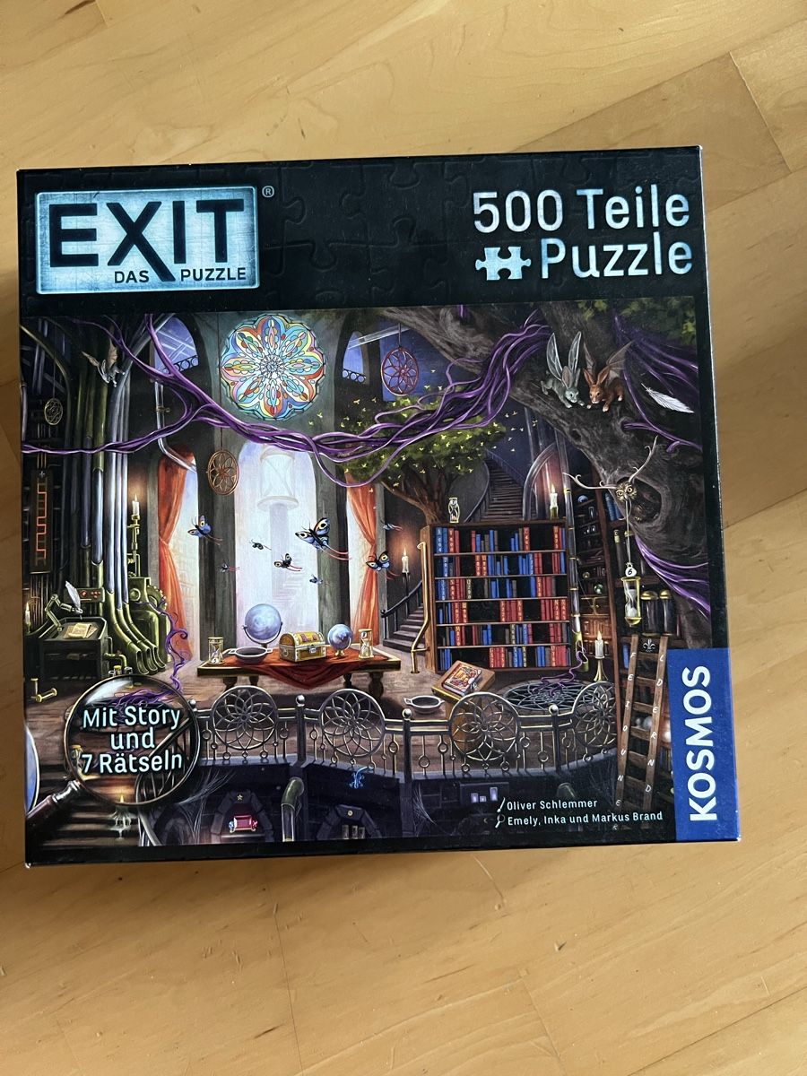 Puzzle: EXIT Puzzle: Die Bibliothek der Träume, 500 Teile. – Usato da Toffen venduto da Vanessa_Germann