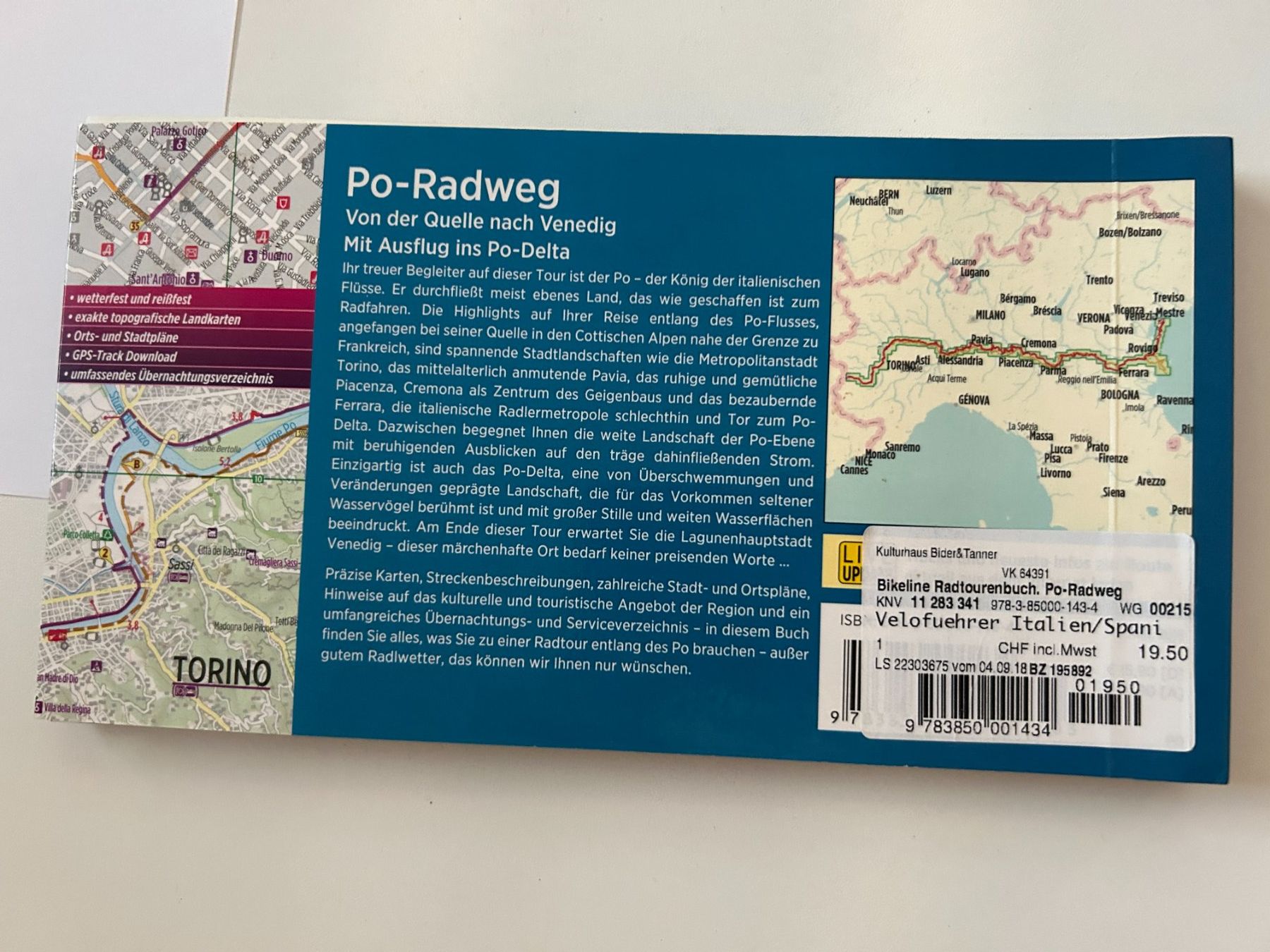 Livres: Bikeline, Po Radführer – Neuf (Voir description) à Ettingen par sagada81 1