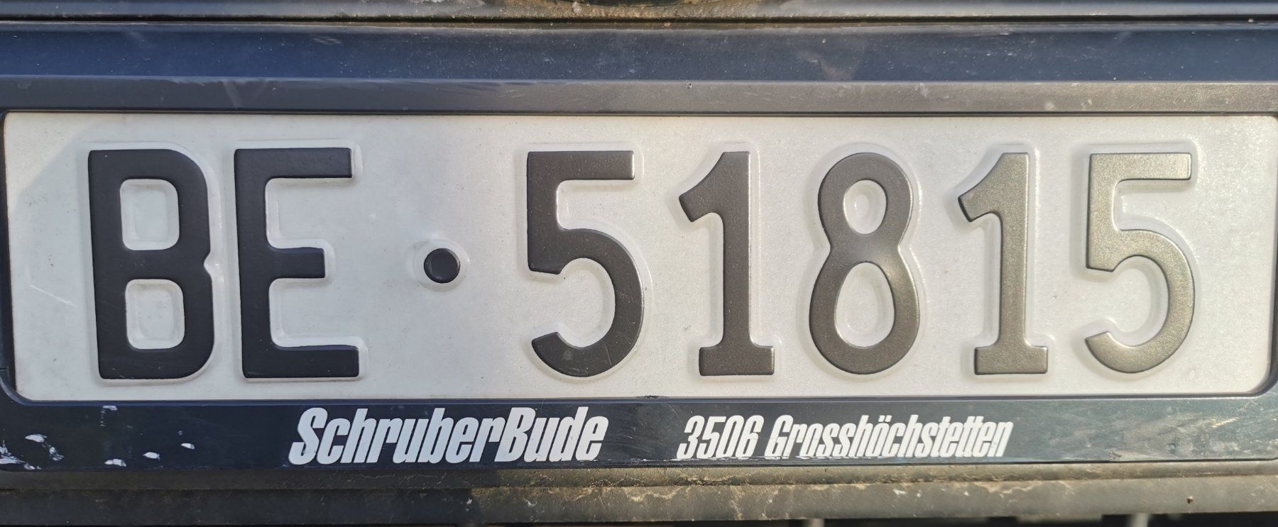 Insegne: 5-stellige Autonummer, symetrisch – Nuovo (secondo la descrizione) da Vielbringen Worb venduto da Isch-0u-guet 2