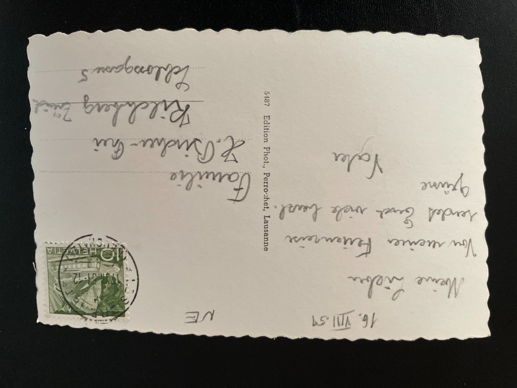 Cartoline postali: AK NE Souvenier du Saut du Doubs – Usato da Thal venduto da Danny82 1