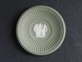 Teller JASPERWARE grün von Wedgwood - ø 7.8 cm