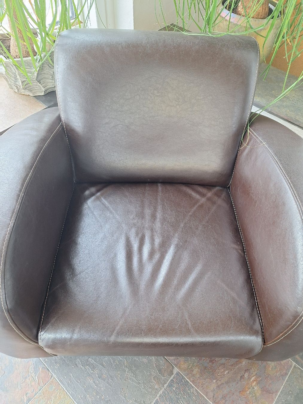 Poltrone: Eleganter Sessel mit Hocker – Usato da Meggen venduto da Kailein 1