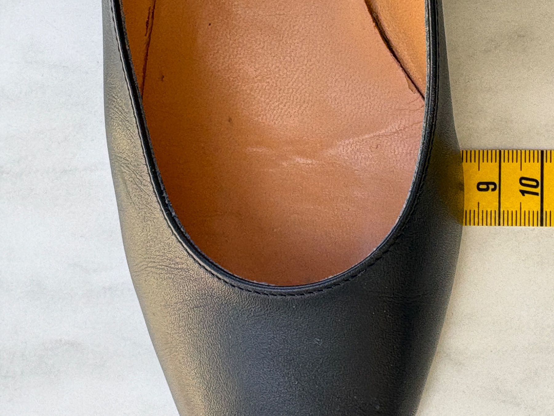 Damenschuhe: Damen Pumps Gr. 38/d.Blau.Leder/ 3cm Absatz – Gebraucht aus Dübendorf von nerino03 5