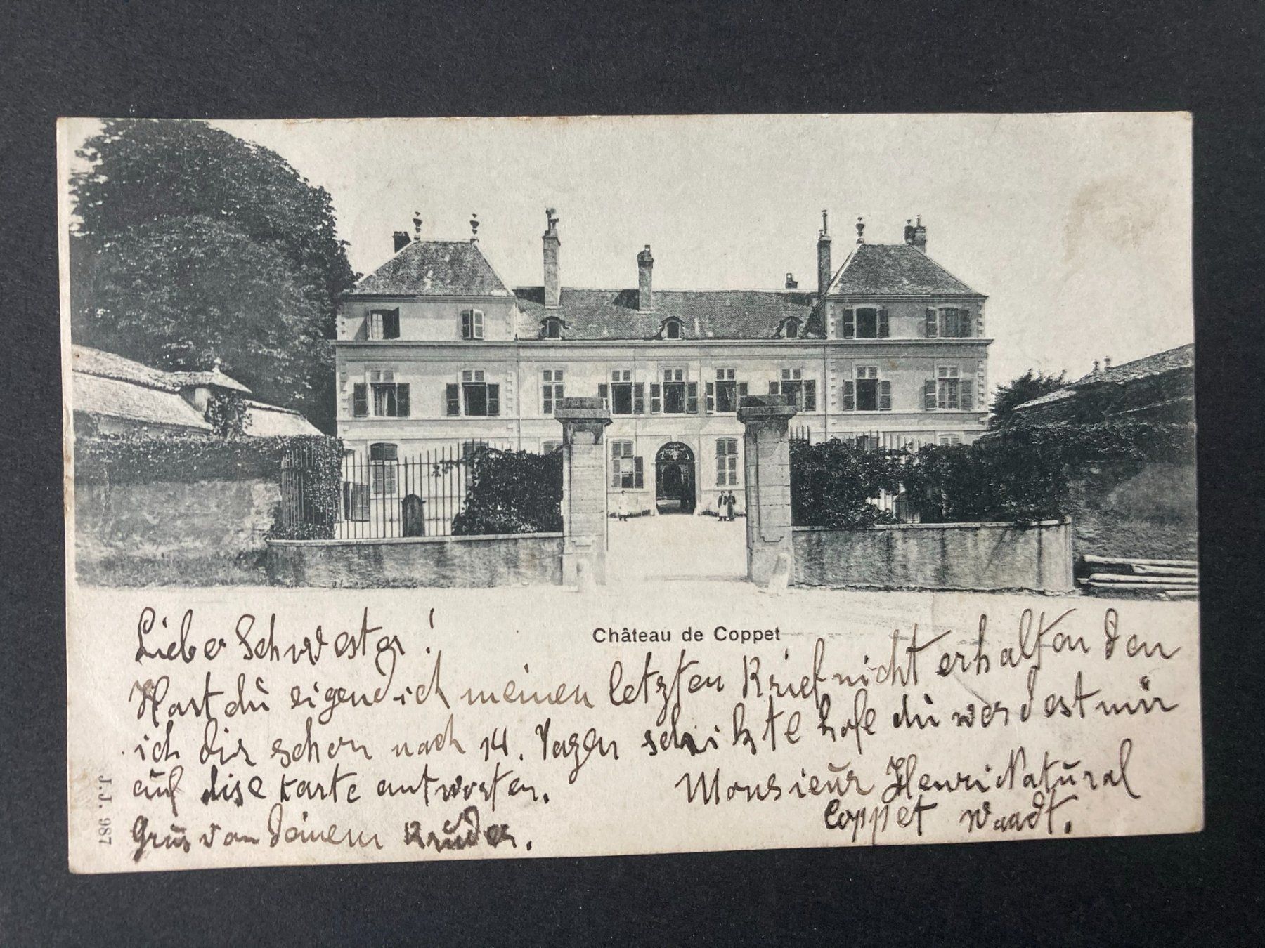 Cartoline postali: AK Château de Coppet – Usato da Mirchel venduto da buecher_wurm