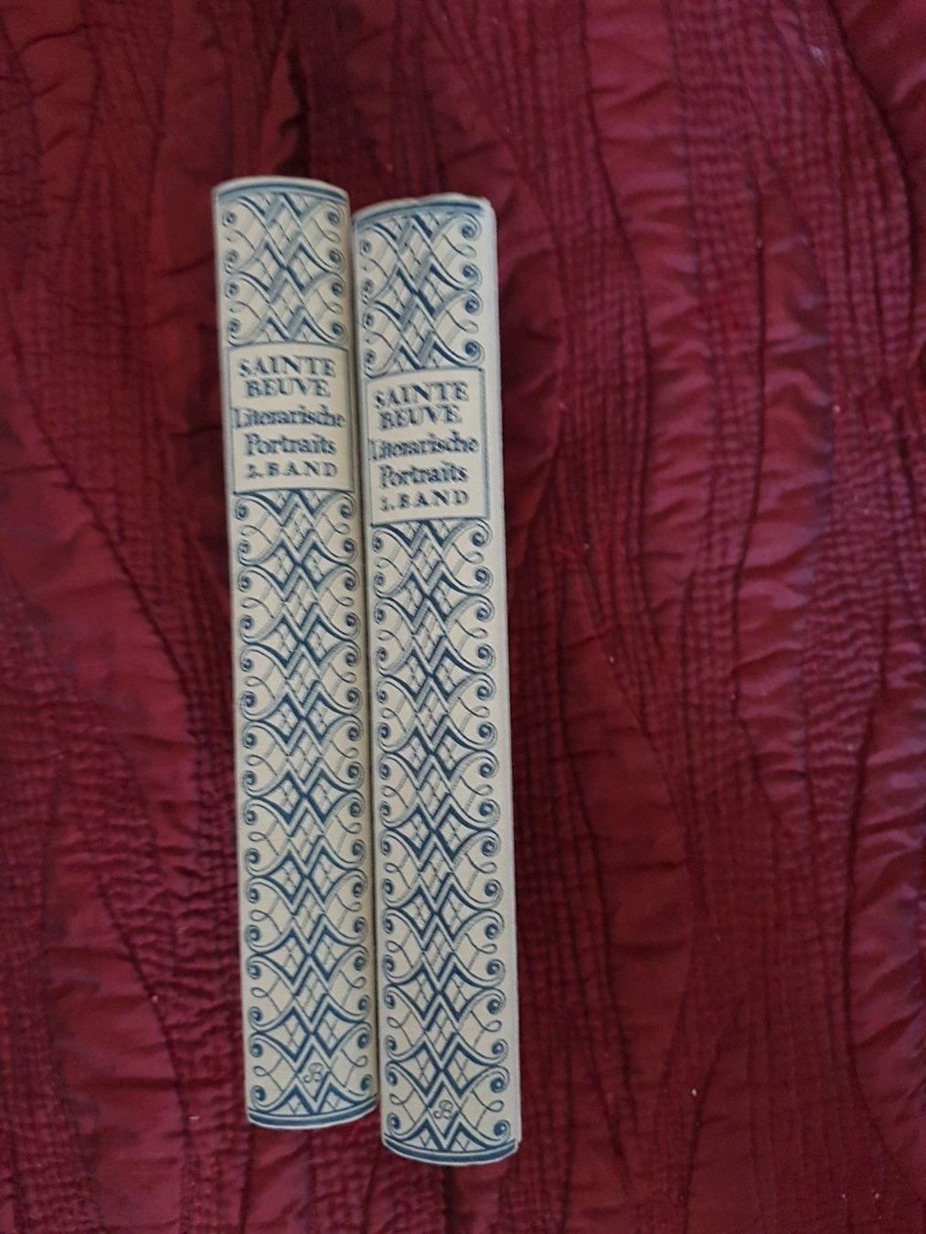Libri: 2 Bände Saint-Beuve, Literar. Portraits – Usato da zürich venduto da gabab 2