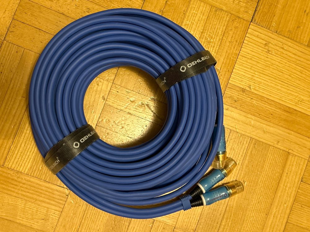 Câble Y-Cinch Subwoofer Oehlbach 3 M – 2x RCA Mâle Vers 1x RCA Mâle, Pour Raccorder Caisson De Basses à Ampli