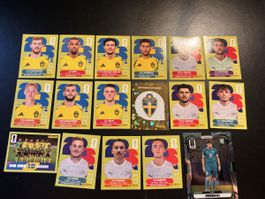 Panini FIFA World Cup 2026 stickers Sweden and New Zealand 