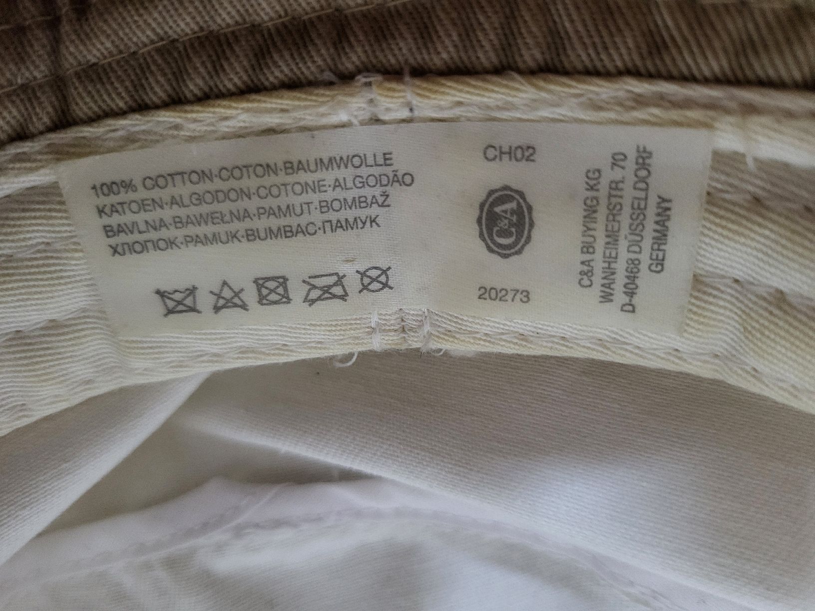 C&A Chapeaux, bonnets & casquettes: Sommerhut weiss – D'occasion à Horgen par 2CH70 3
