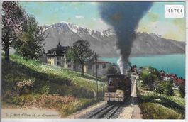 Glion et le Grammont - Litho