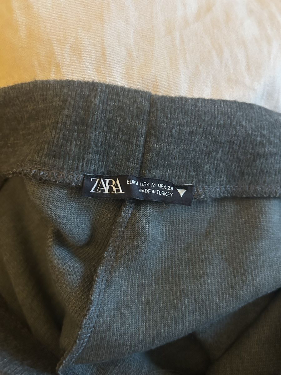 Zara Pantaloni: Strickhose Zara dunkelgrau – Nuovo (secondo la descrizione) da Brüttisellen venduto da becca2503 1