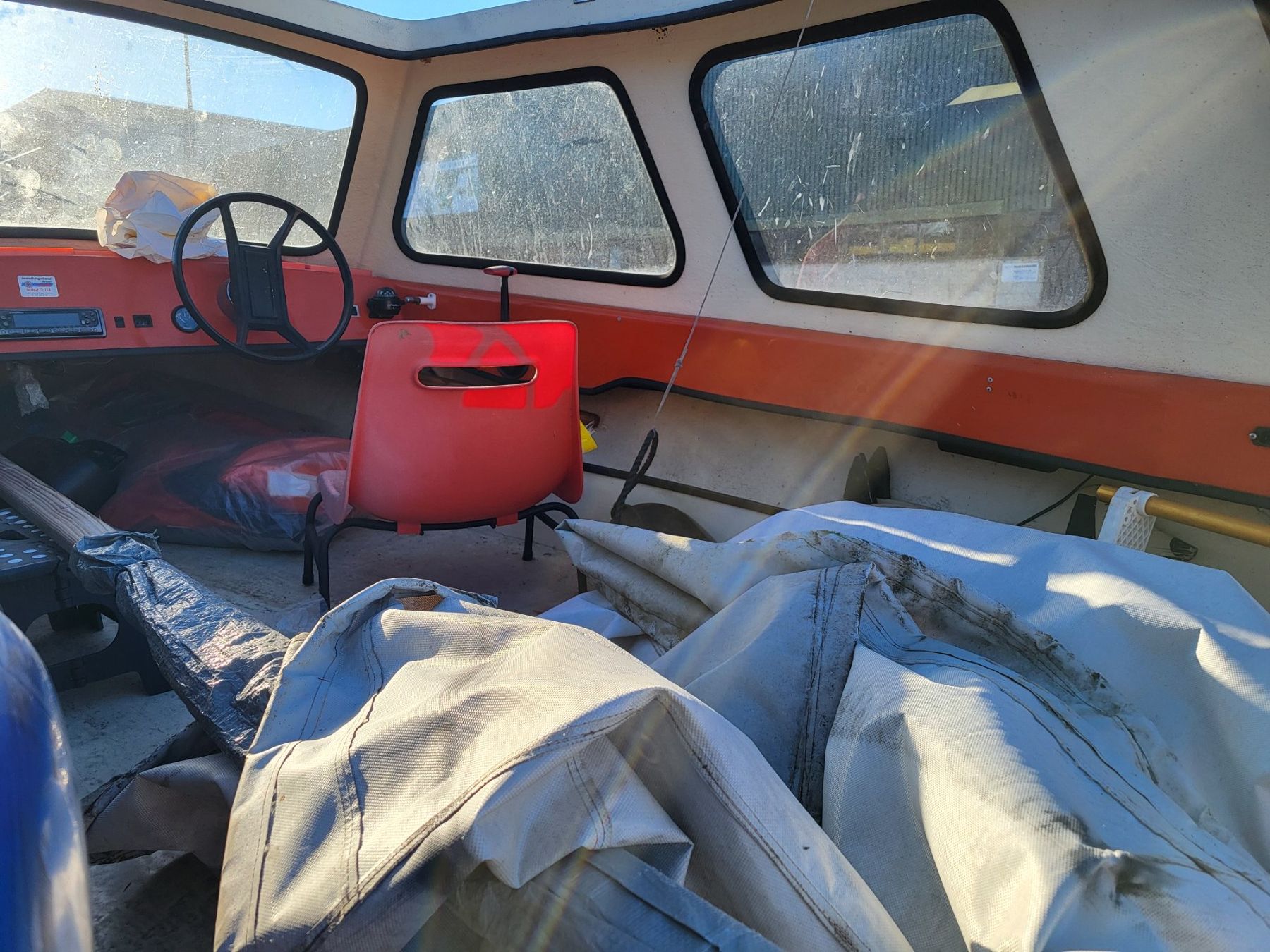 Barche: Hartmann Fischerboot mit Halbkabine – Usato da Arbon venduto da watersport10 2