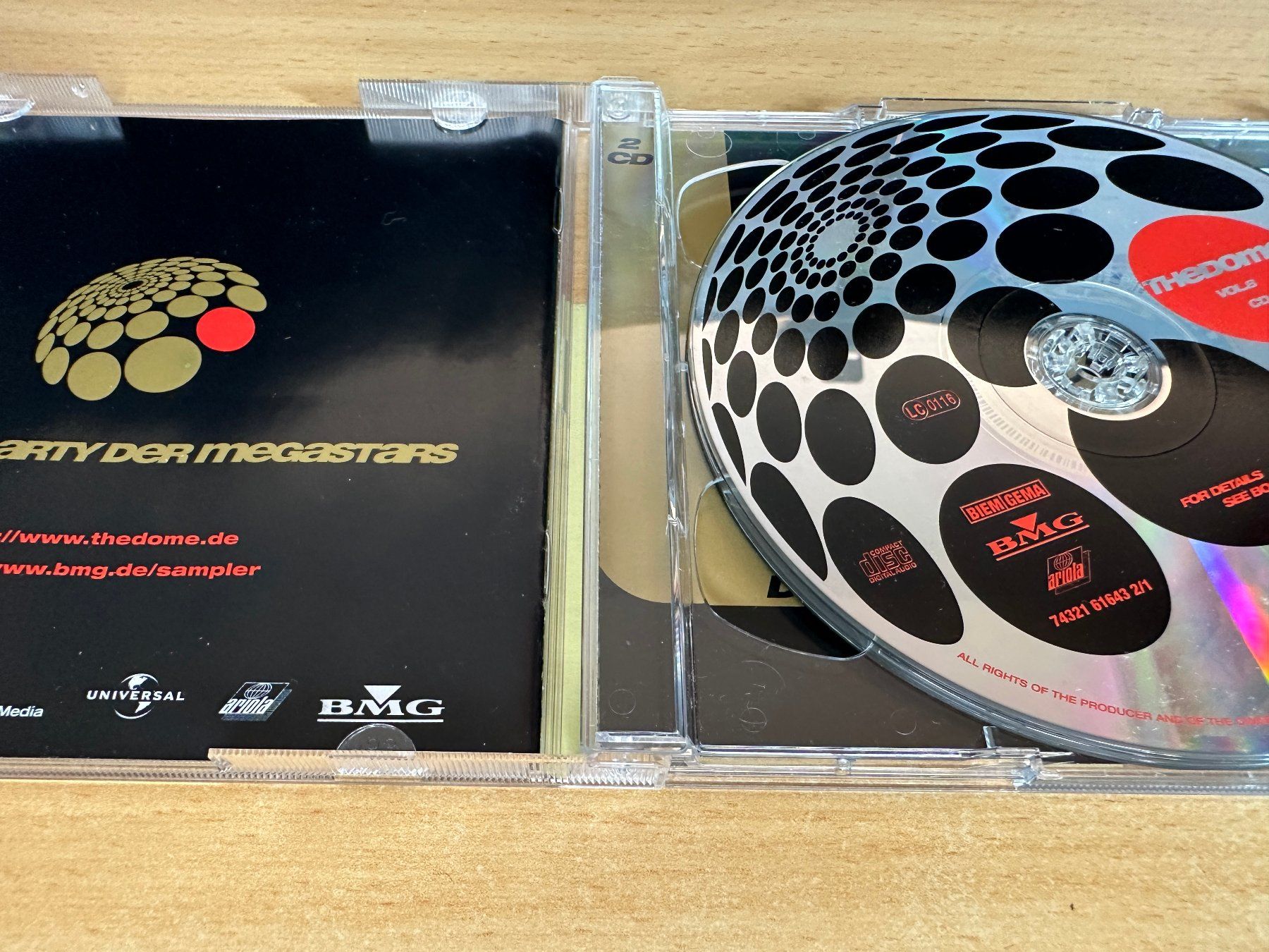CDs: Various – The Dome Vol. 8 - 2 CD – Gebraucht aus Rikon im Tösstal von Alpenmutz 2