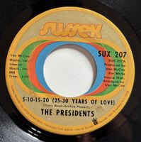The Presidents - 5-10-15-20 - 45 VG