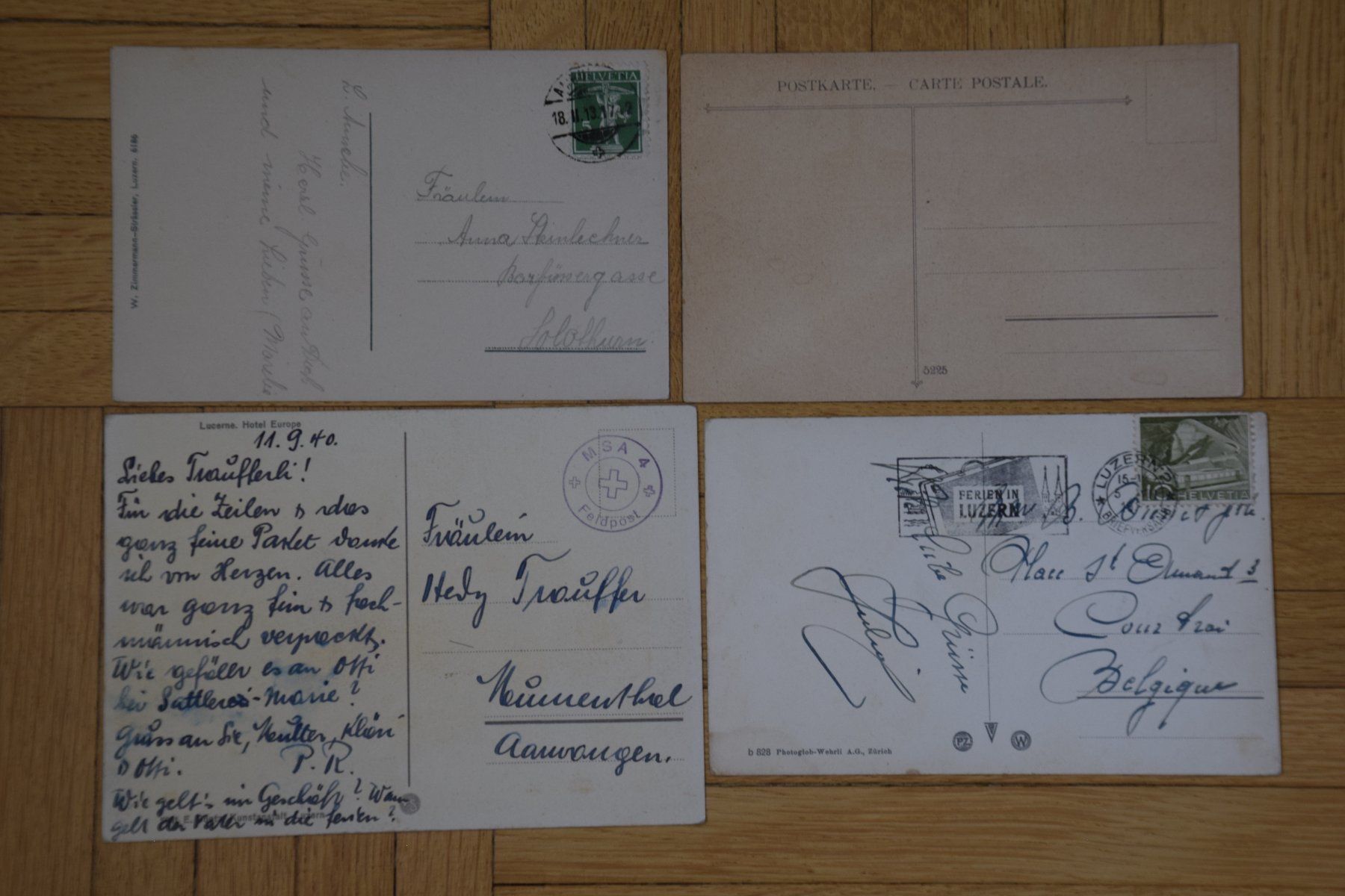 Cartoline postali: 20 AK Luzern – Usato da Luzern venduto da CH2018 5