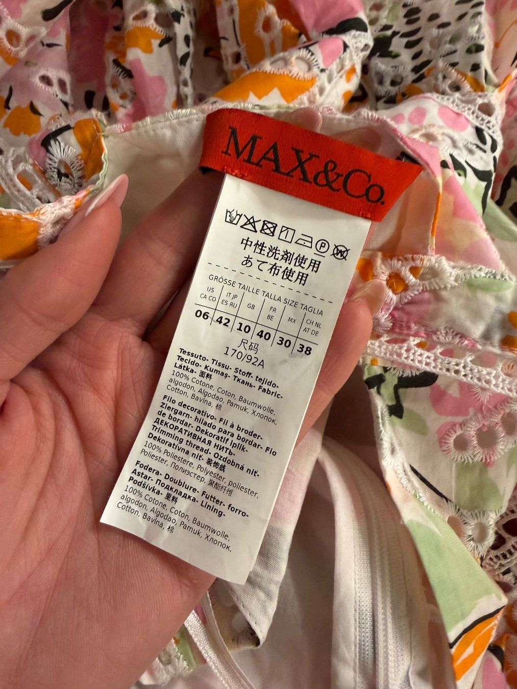 Max Mara Vestiti: MAX MARA Kleid, Grösse 38, NEU – Nuovo (secondo la descrizione) da Basel venduto da dar_ch4051 3