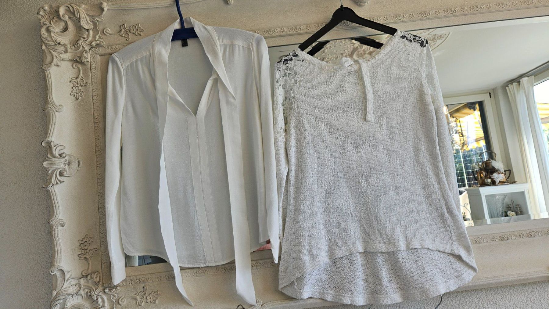 Lotti di vestiti: Kleiderpaket Gr. M Weiss 9 Stück Pullis Blusen Hose – Usato da Gossau ZH venduto da fashiontwo 3