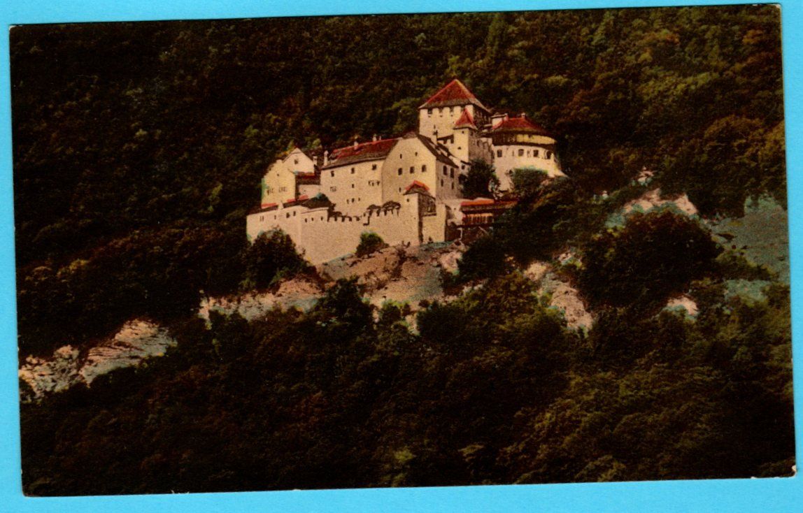 Ansichtskarten: Vaduz Schloss Liechtenstein 1925 – Gebraucht aus Zürich von Sion2006