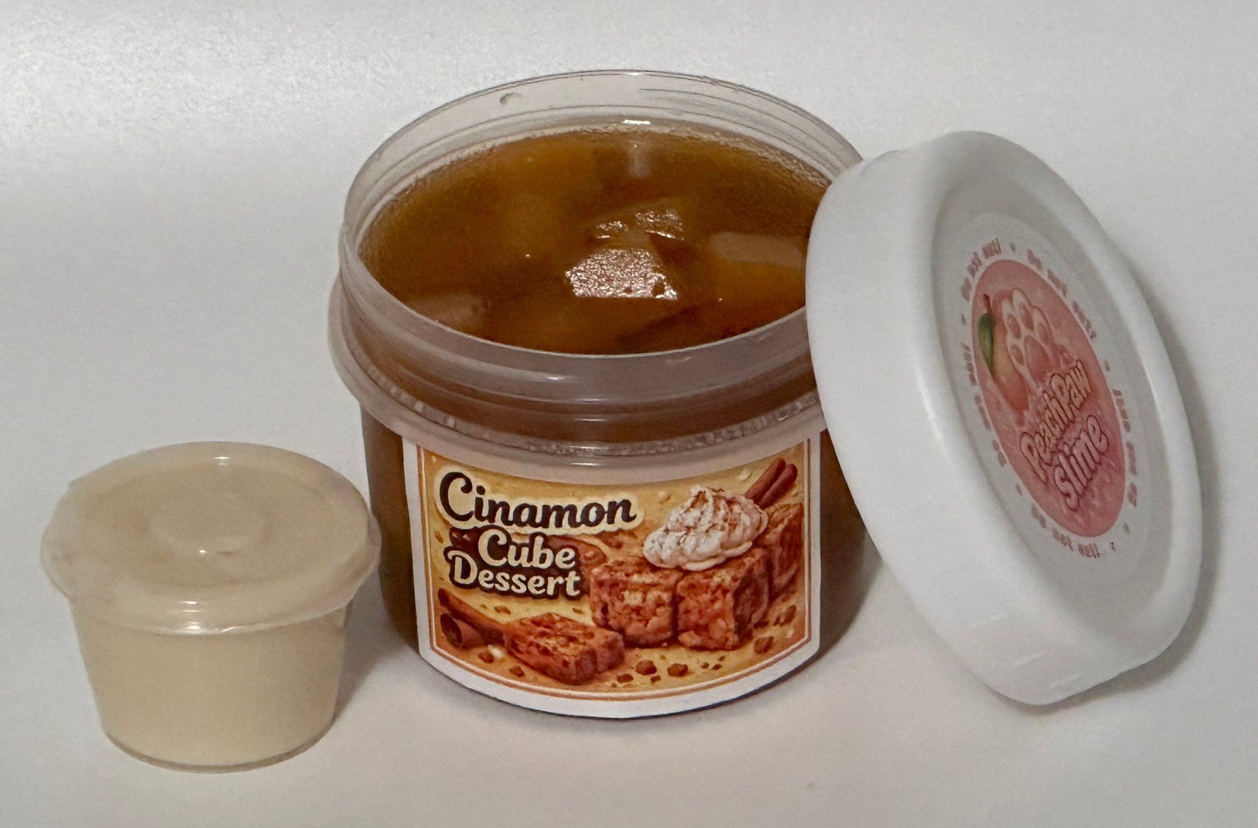 Giocattoli: Cinamon Cube Dessert - Jelly Cube Slime 180ml – Nuovo (secondo la descrizione) da Riehen venduto da sesambestcoins2004 3
