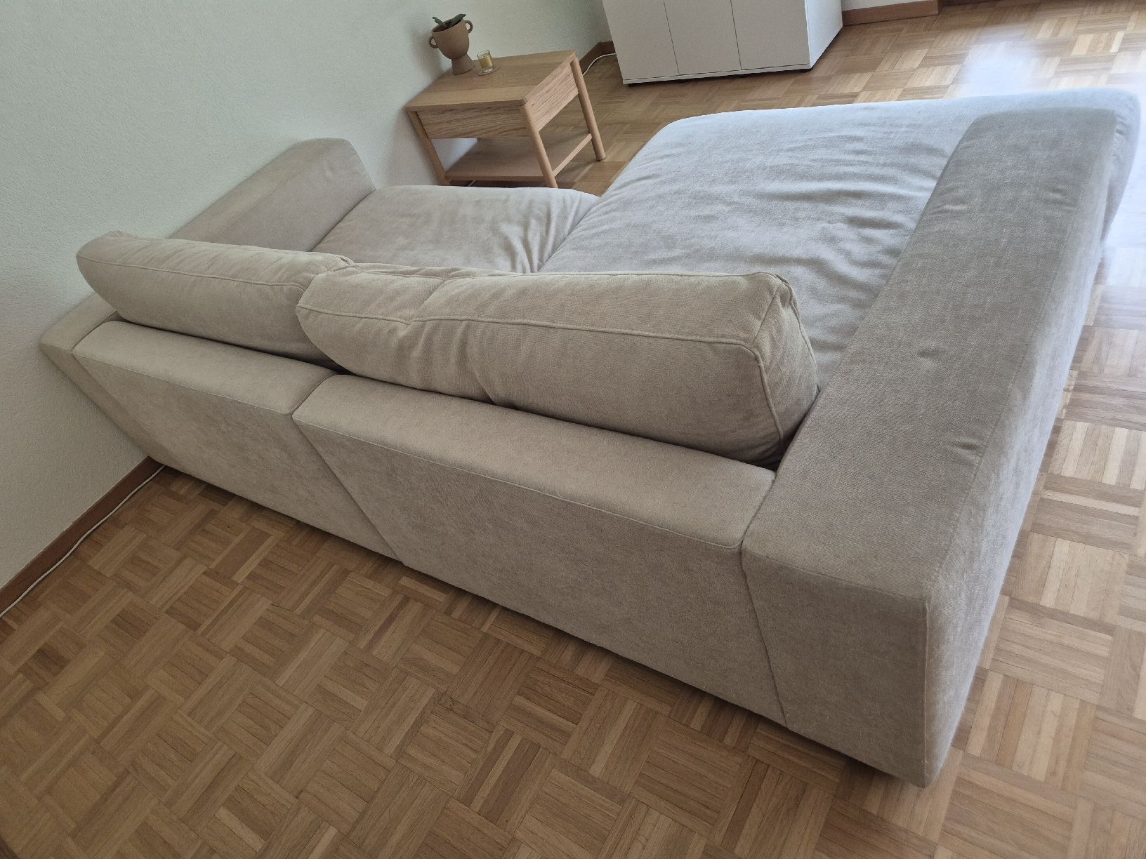 Divani: Wegen Umzug: Stylisches Ecksofa Beige 250x165 – Usato da Affoltern am Albis venduto da Diana888 3