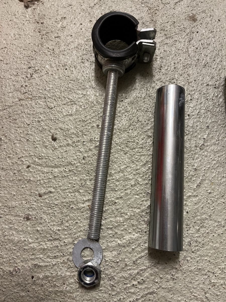 Eisenwaren: 15 Stk. Distanzstücke mit Schellen 19 cm – Gebraucht aus Rüti ZH von Walti0 3
