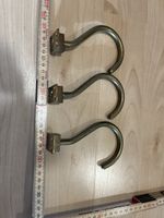 3 Messing Haken, Vintage Look - Vielseitig verwendbar!