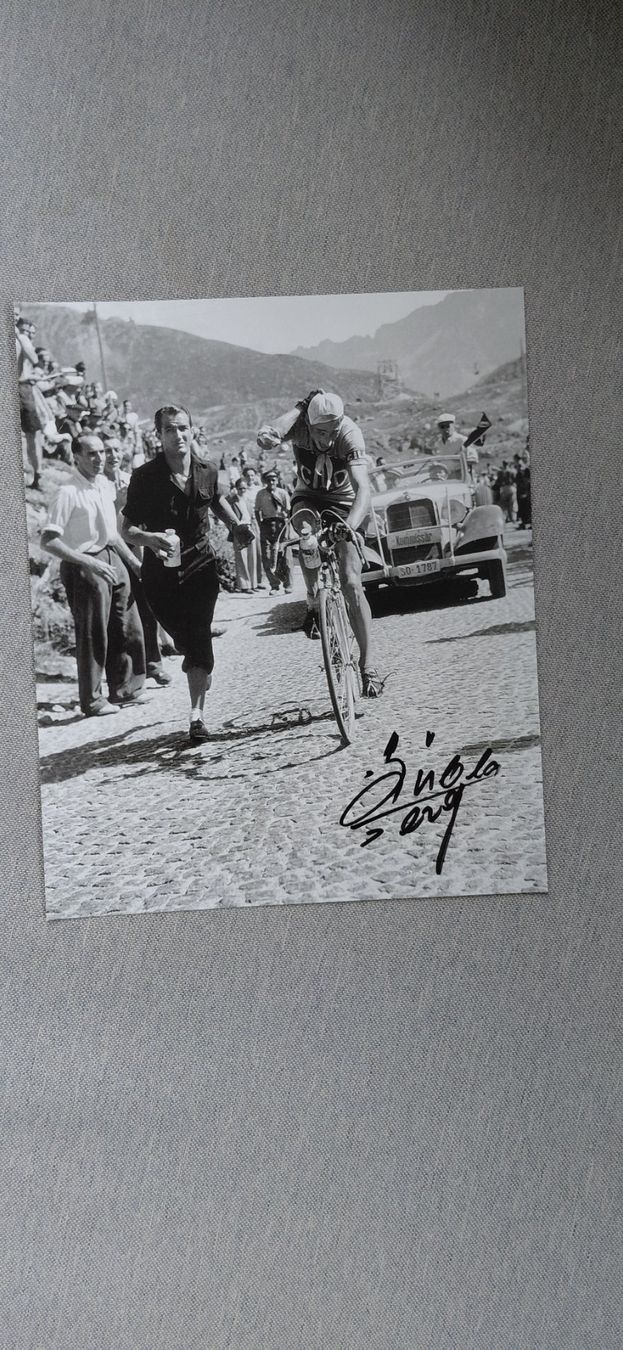 Autographes: Autogramm Ferdy Kübler – D'occasion à Schmerikon par Olympia04