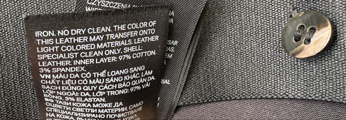 H&M Hosen: Echt Lederhose Stretch dehnbare bootcut schwarz 36 38 S M – Gebraucht aus Rheinfelden von nad_6hrl 3