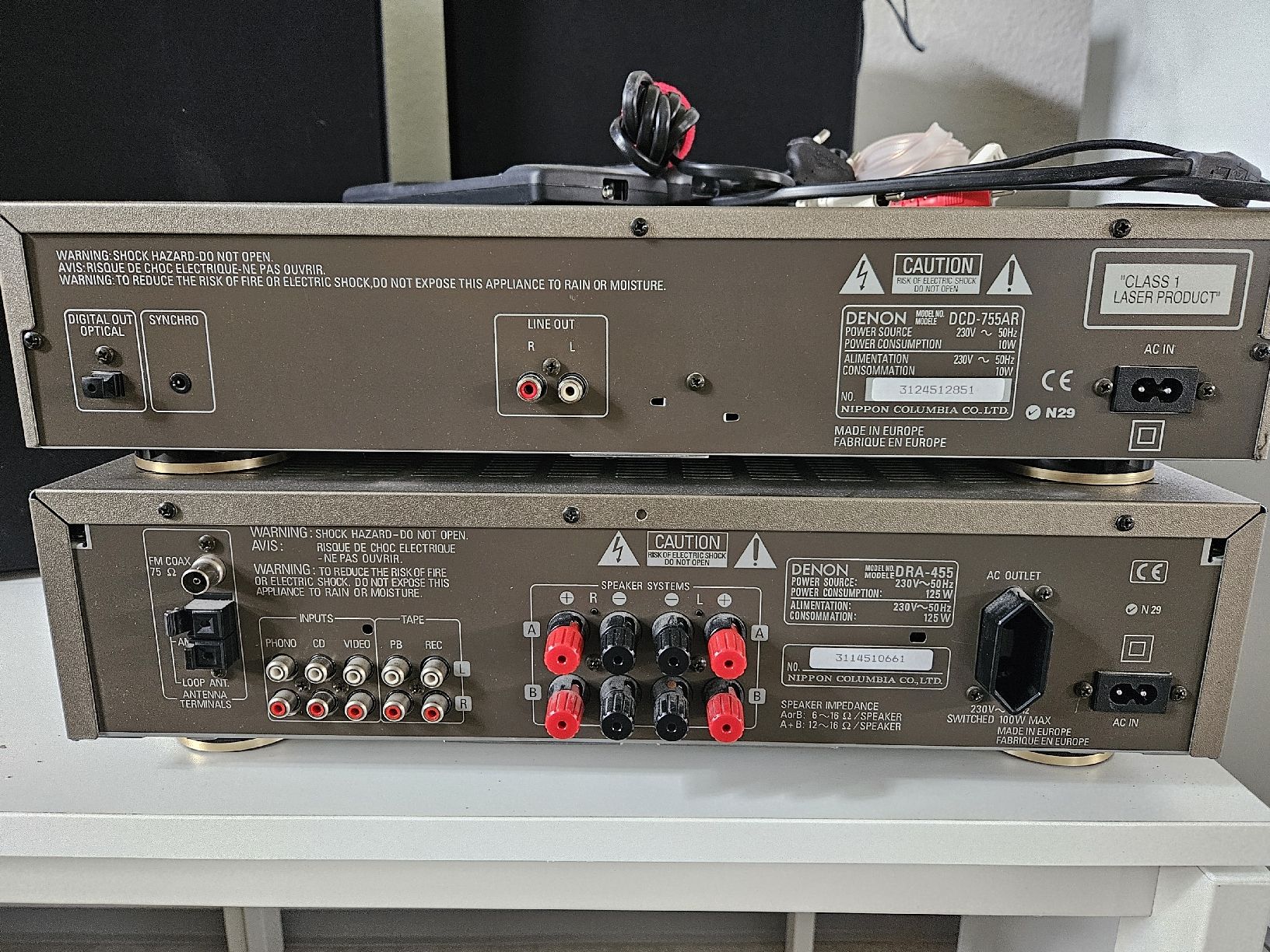 Denon Radio: Denon DCD-755AR DRA-455 & Lautsprecher CS-444 Set – Usato da Niederglatt ZH venduto da lul_g9yv 2
