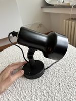 Vintage schwarze Wandspotlampe von LEMAG