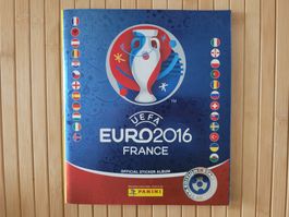 UEFA EURO 2016 France Official Sticker Album komplett **TOP