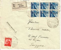 Brief, Italien 1949