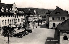 Brugg. Bahnhofplatz