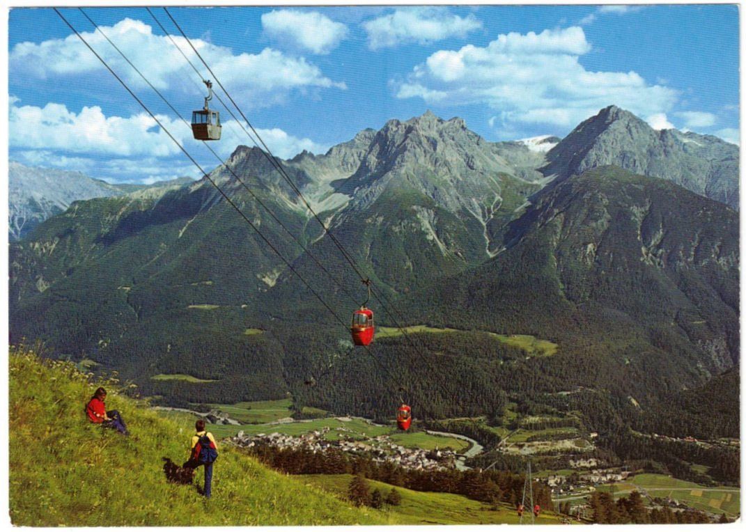 Cartoline postali: Scuol - Gondelbahn Motta Naluns – Usato da Binningen venduto da Mountainrider