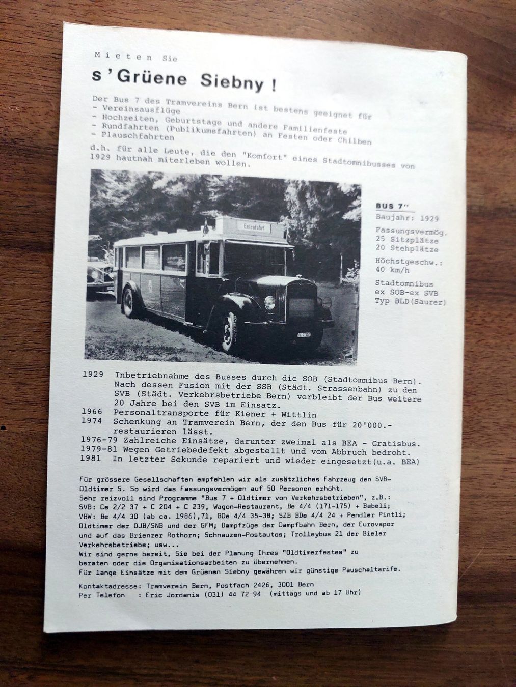 Riviste & Magazine: Rollmaterialverzeichnis der Schweizer Trams - 1982 – Usato da Schönenwerd venduto da Steidi 5