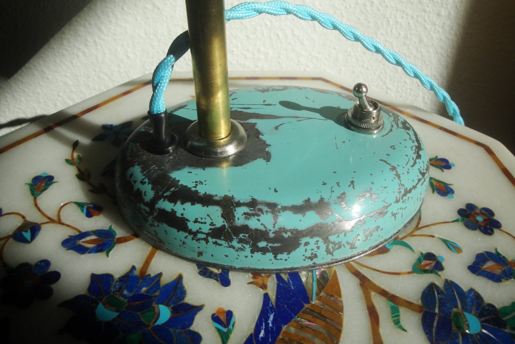 Lampade: Tischleuchte aus Metall – Usato da Zürich venduto da Paykan 3