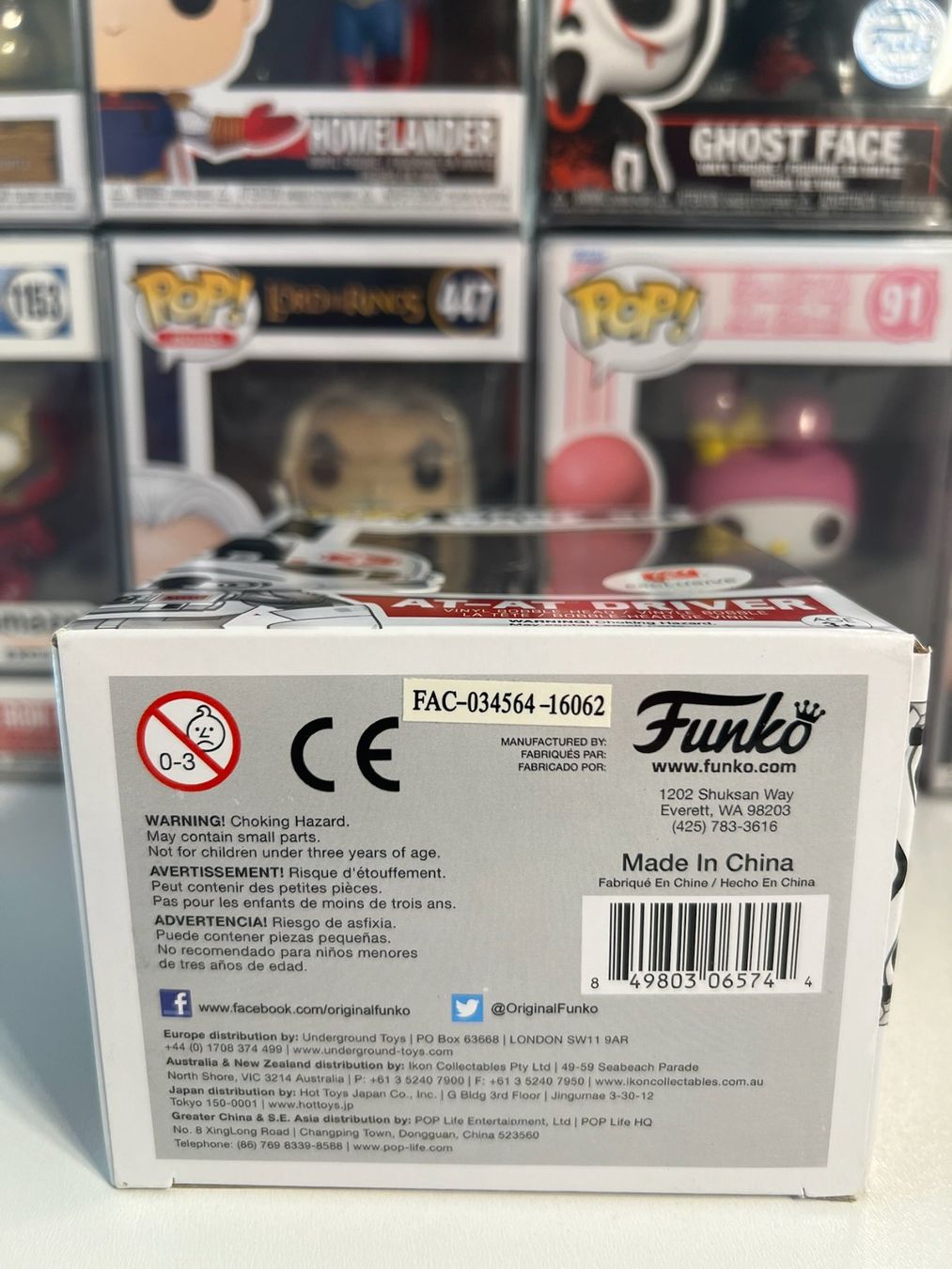 Funko Statuette: Funko POP! Star Wars At-At Driver Editon Limitée Walgreens – Nuovo e nell'imballaggio originale da Le Mouret venduto da perfectbijou 5