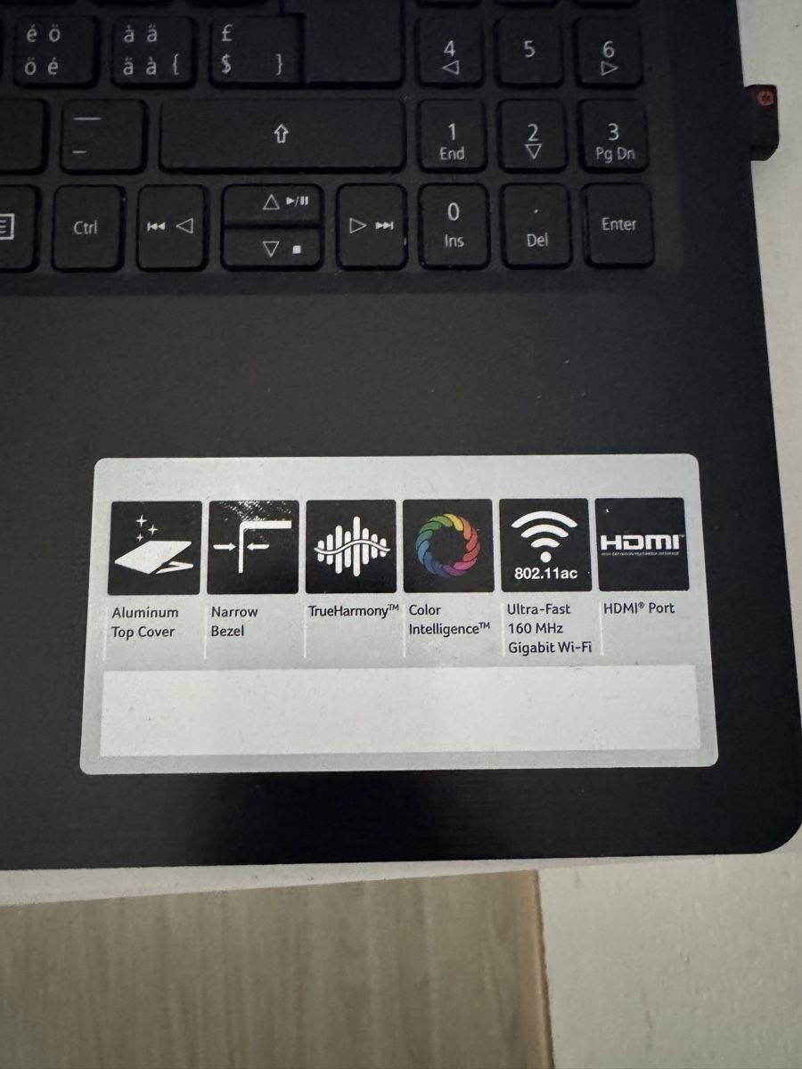 Acer Notebook: Acer Aspire 3, Intel Core i7, 8th Gen – Usato da Buch am Irchel venduto da RS011 1