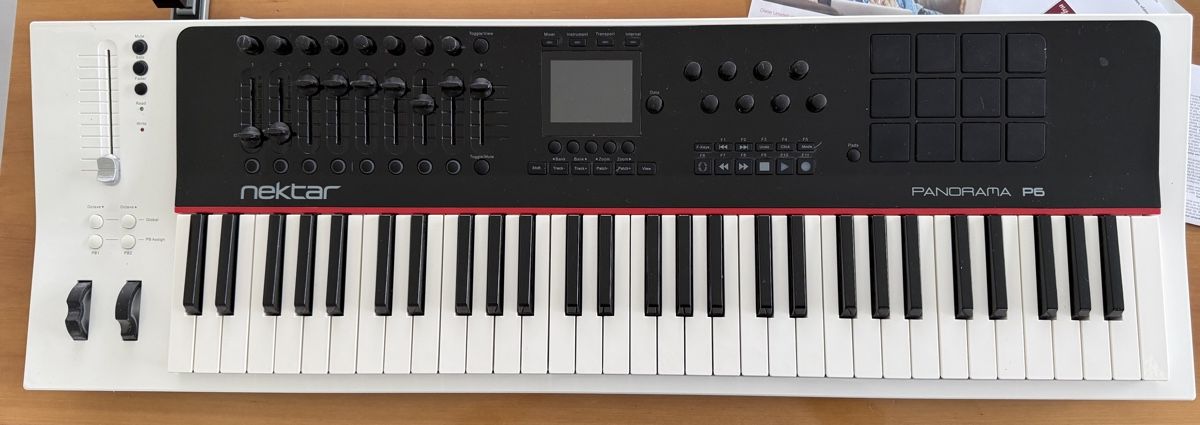 Strumenti musicali: Keyoard Nektar Panorama P6, 61 Tasten – Usato da Jona venduto da freia01