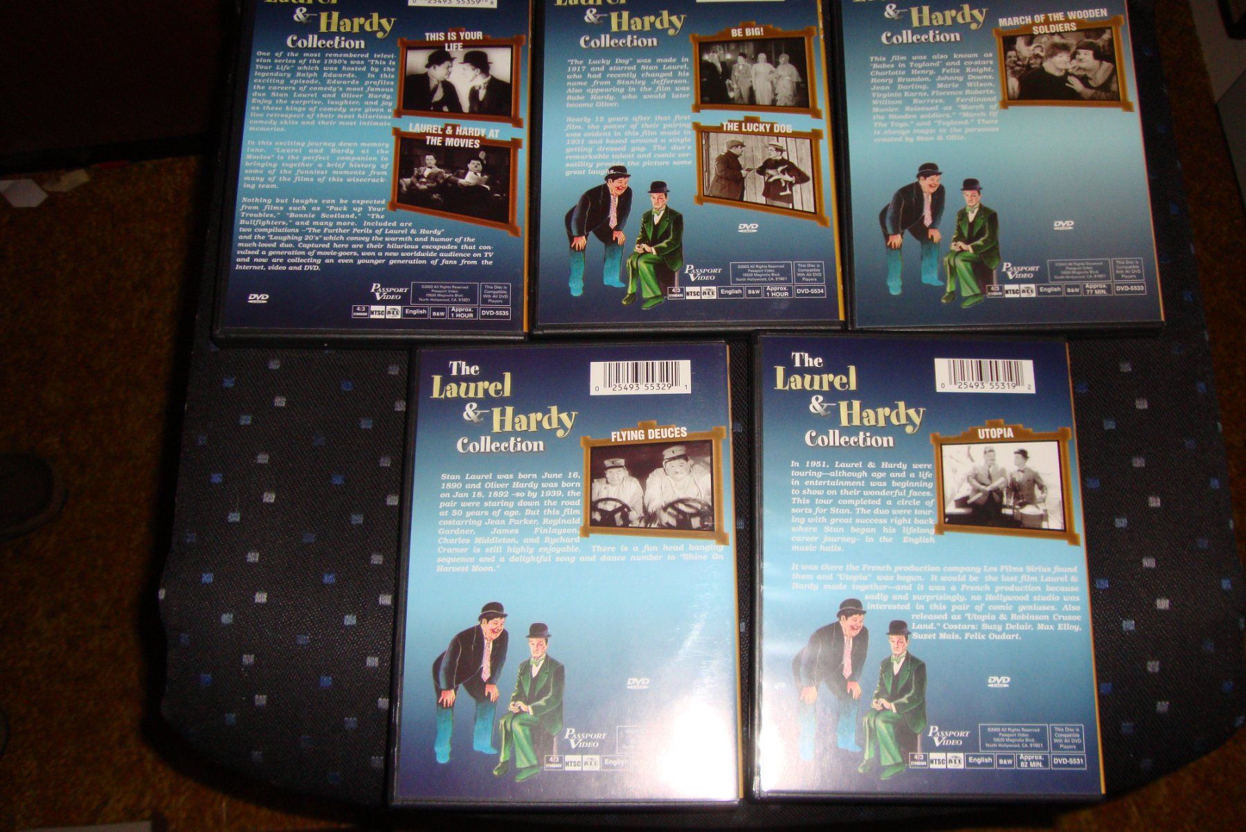 Tous les DVDs: THE LAUREL & HARDY COLLECTION - DVD - ORIGINALVERSION – D'occasion à Bern par carola31 2