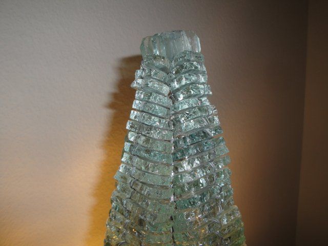 Lampade: Tischleuchte aus Glas – Usato da Zürich venduto da Paykan 6