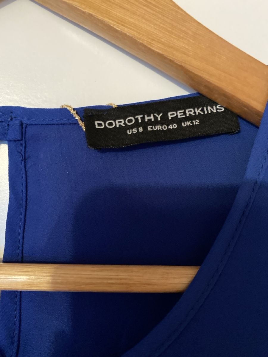Dorothy Perkins Top: Damen Oberteil blau Grösse 40 – Usato da Alpnach Dorf venduto da melbb 1