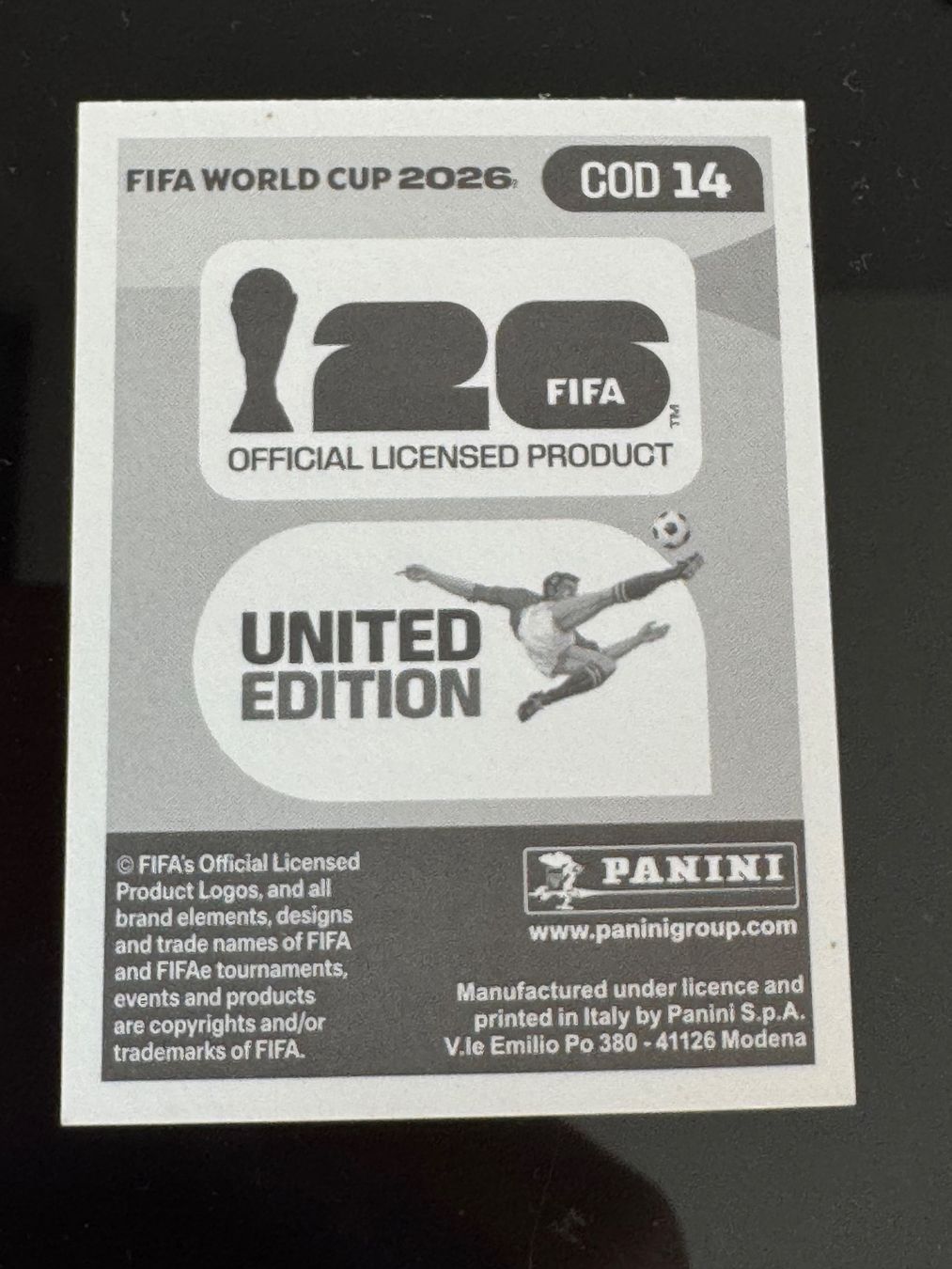 Panini Sammelbilder & Trading cards: COD 14 Panini FIFA World Cup WM 2026 – Neu und originalverpackt aus Zürich von wtpooh 1