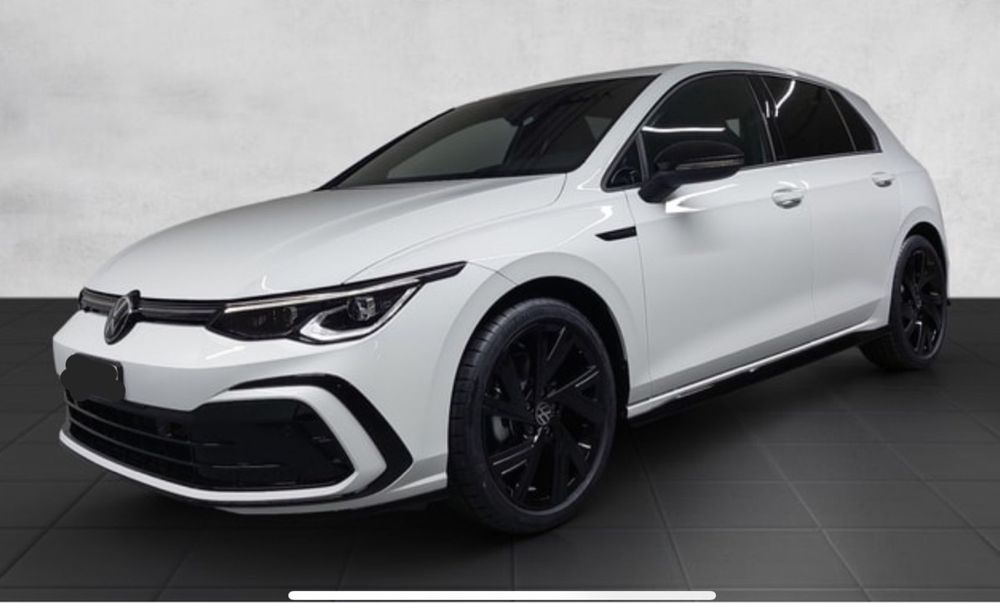 VW Golf 8 R-Line, weiss mieten ab CH 60.-pro Tag (Neu (gemäss ...