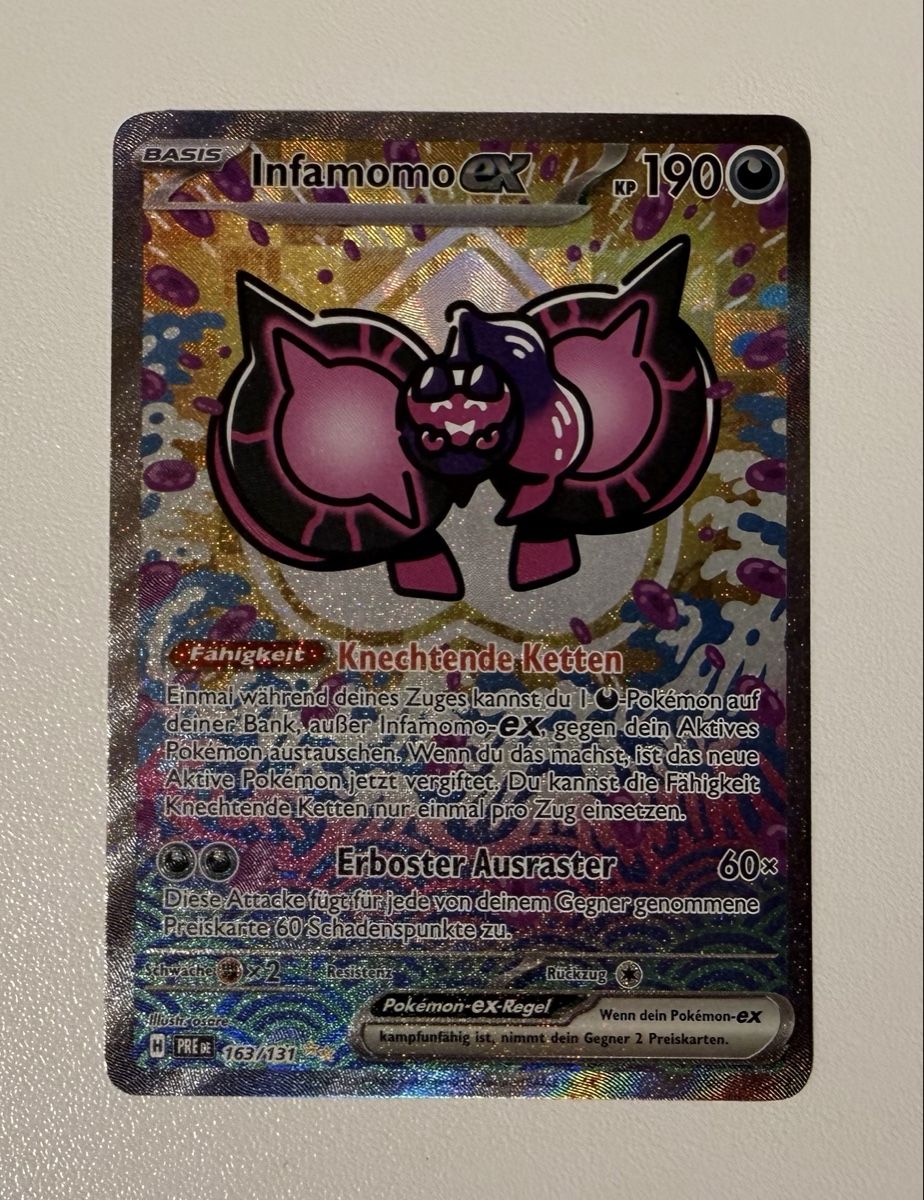Pokémon Sammelbilder & Trading cards: Infamomo ex #163 – Neu (gemäss Beschreibung) aus Au SG von Bego1