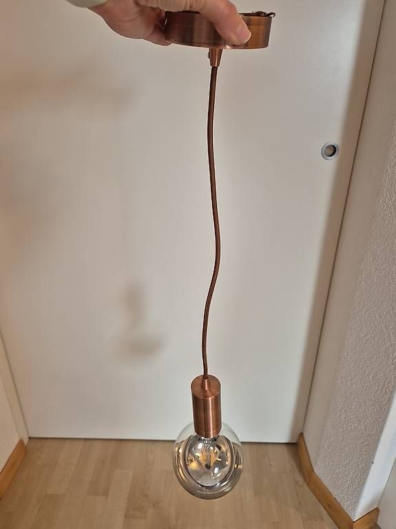 Lampade: 3 Teilig. Lampen Set Kupfer & Messing  – Usato da Langenthal venduto da hab_zw5p 3